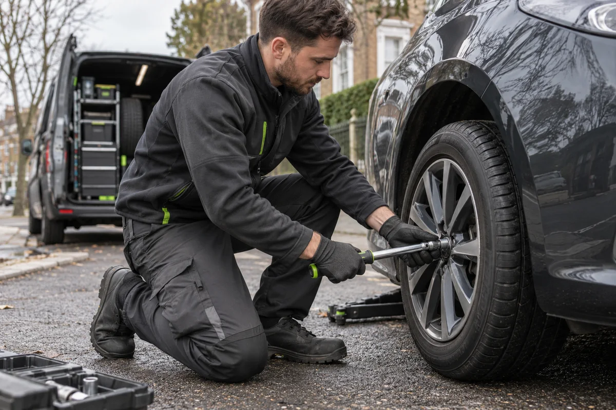 Mobile roadside assistance in London