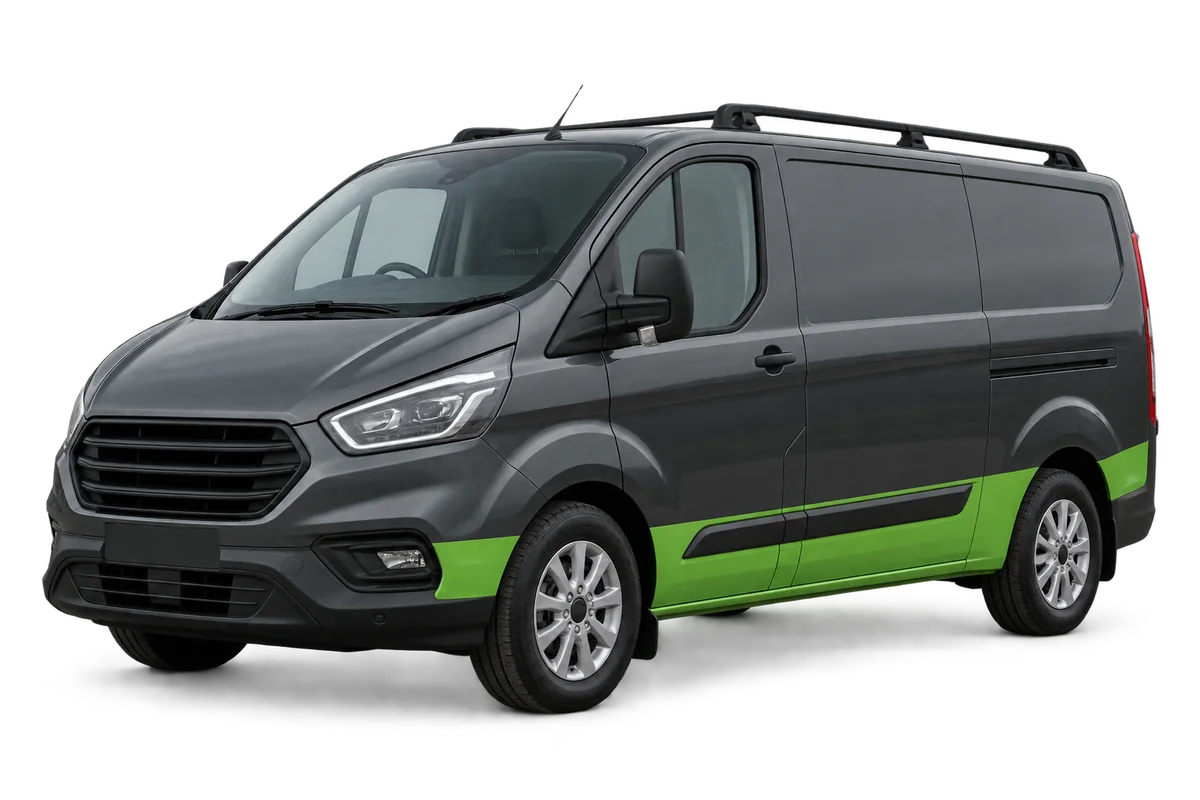 A mobile roadside service van